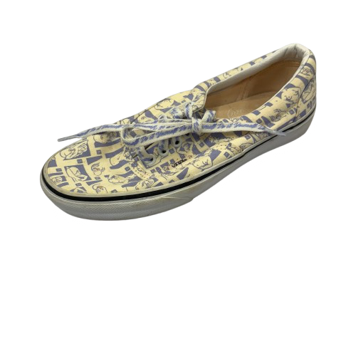 Shoes Sneakers By Vans In Cream & Purple, Size:8.5