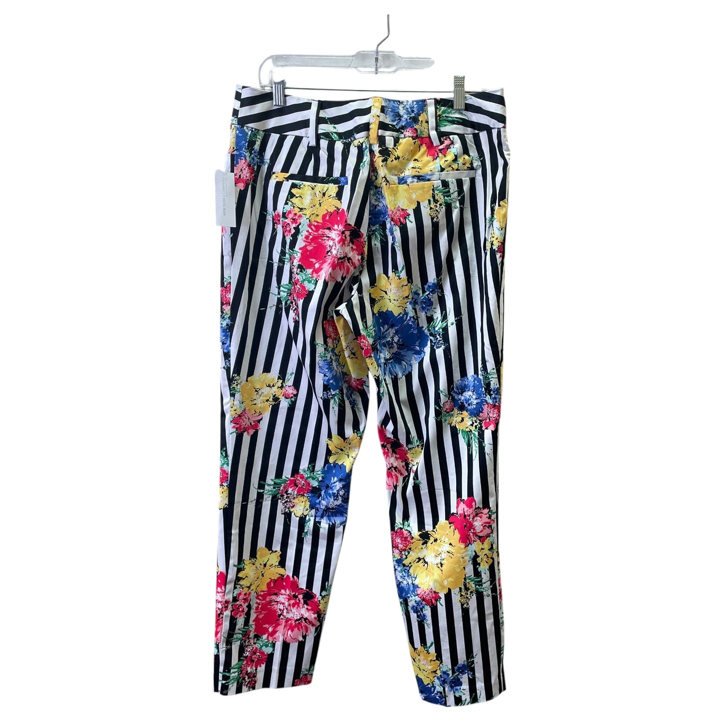 Pants Suit 2Pc By New York And Co In Black & White, Size:12