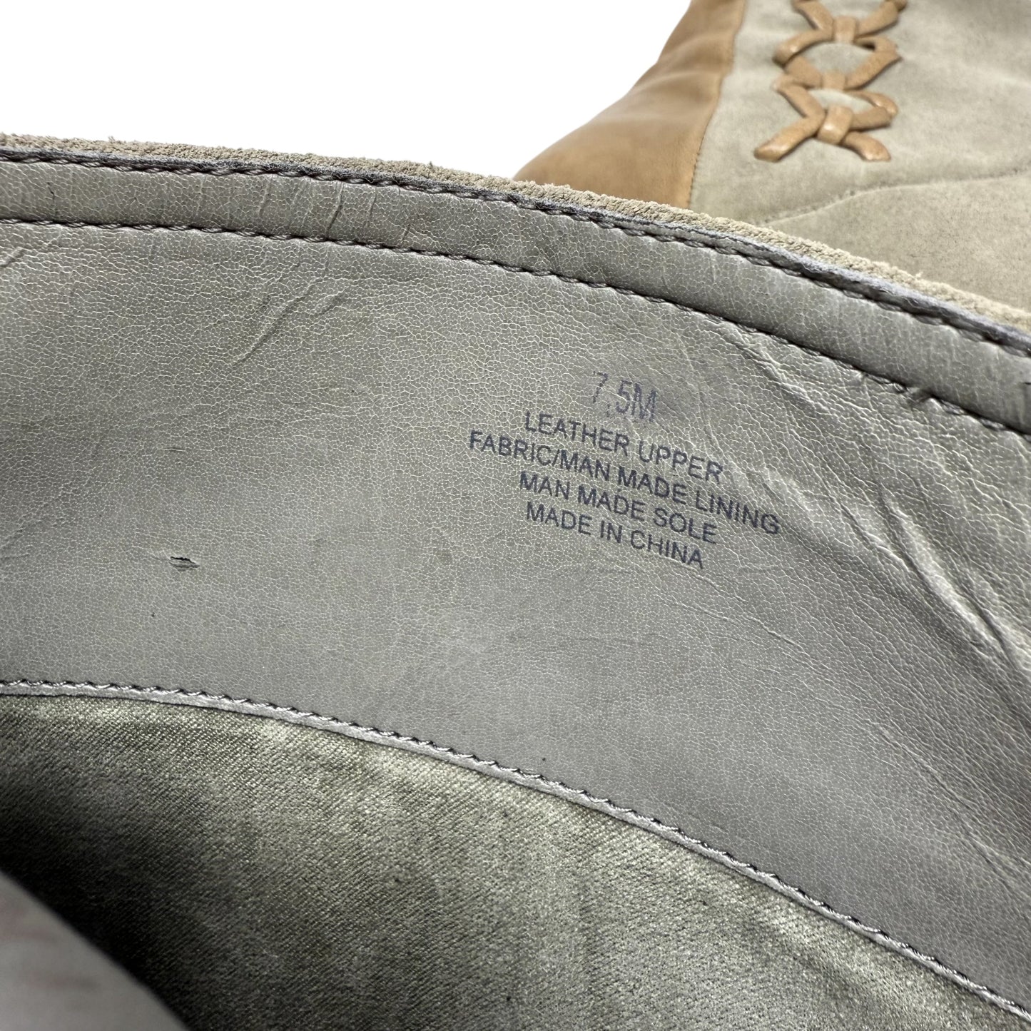 Riyna Hidden Wedge Boots By Gianni Bini In Green, Size: 7.5