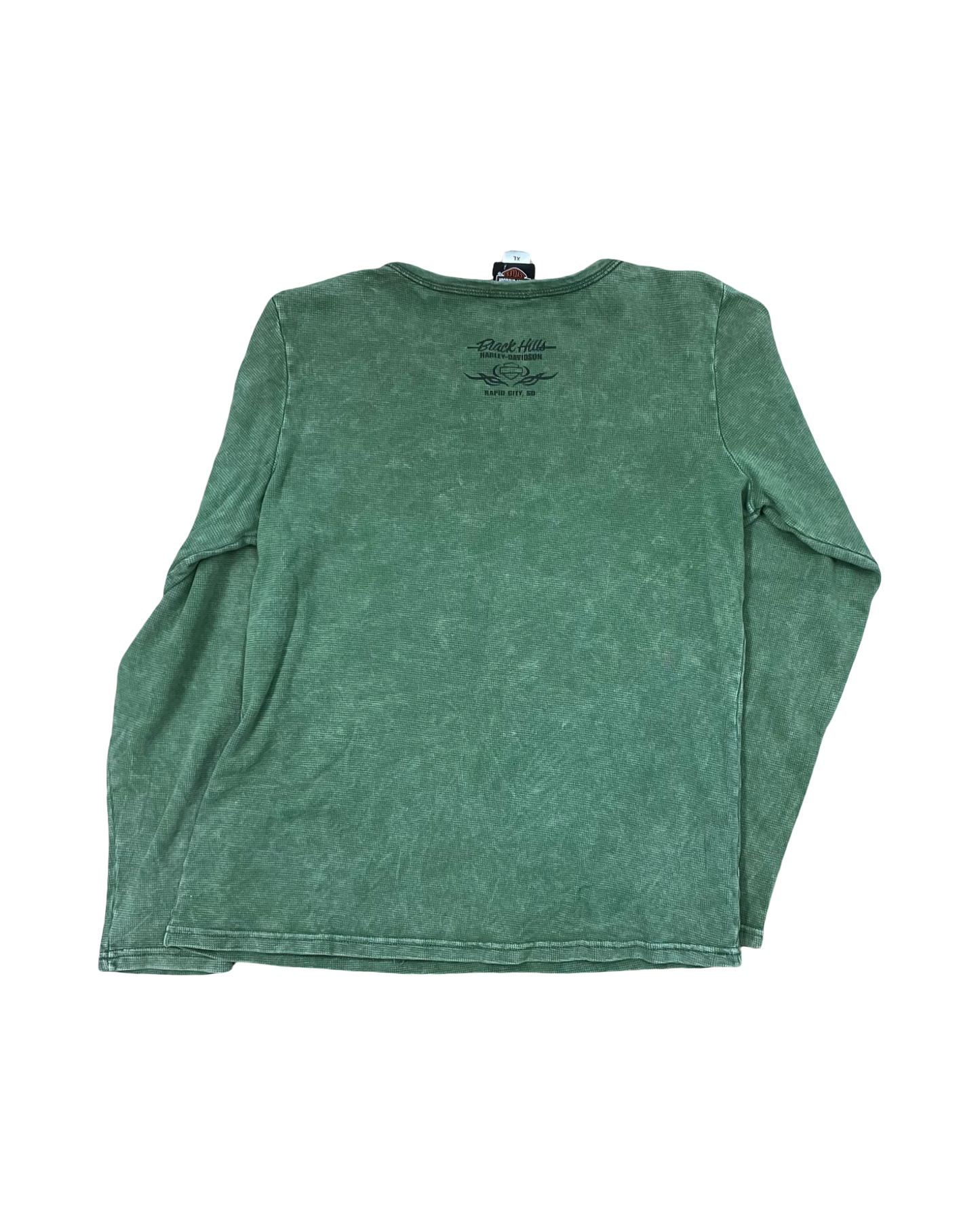 Top Ls By Harley Davidson In Green, Size:Xl