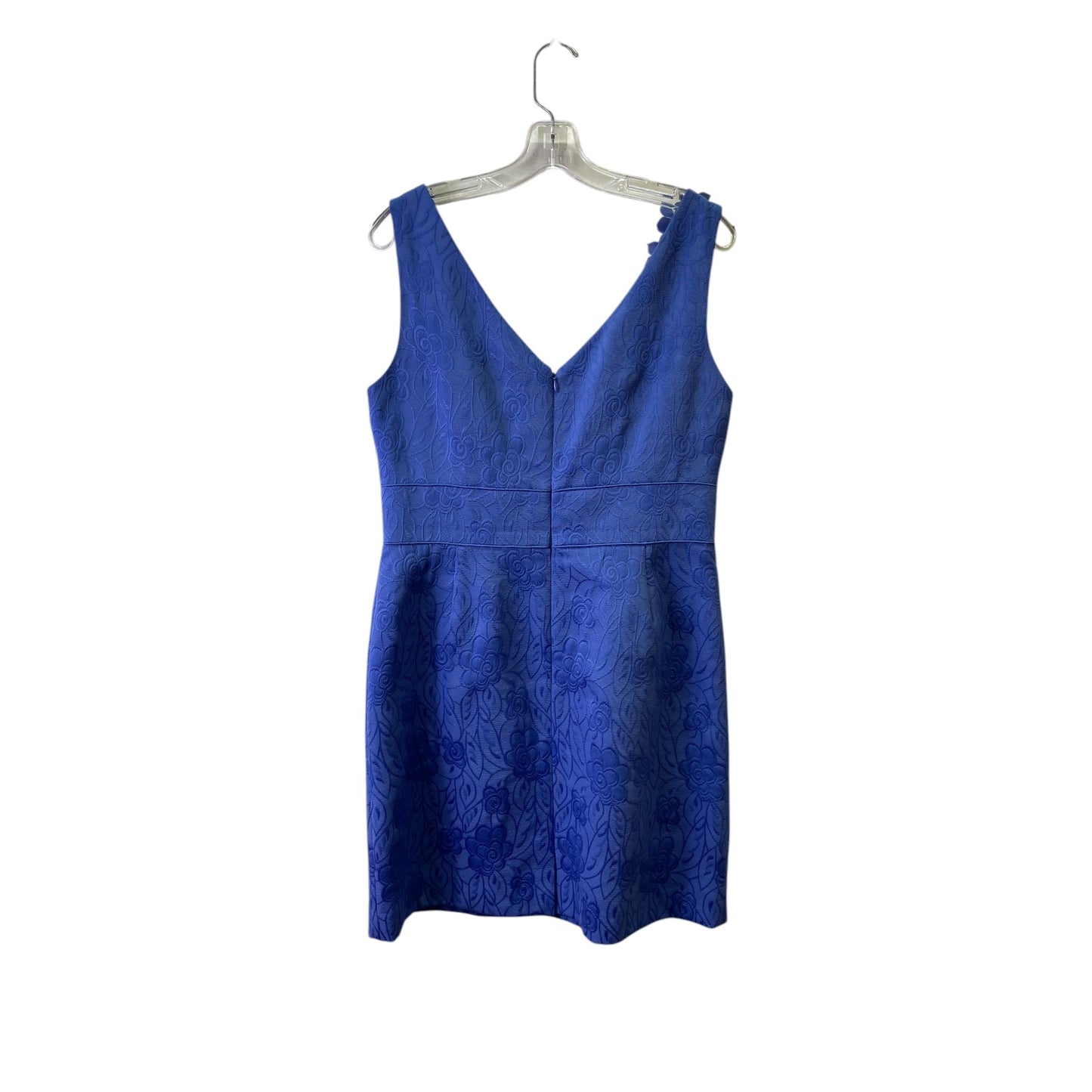 Dress Party Short By Tahari By Arthur Levine In Blue, Size:L