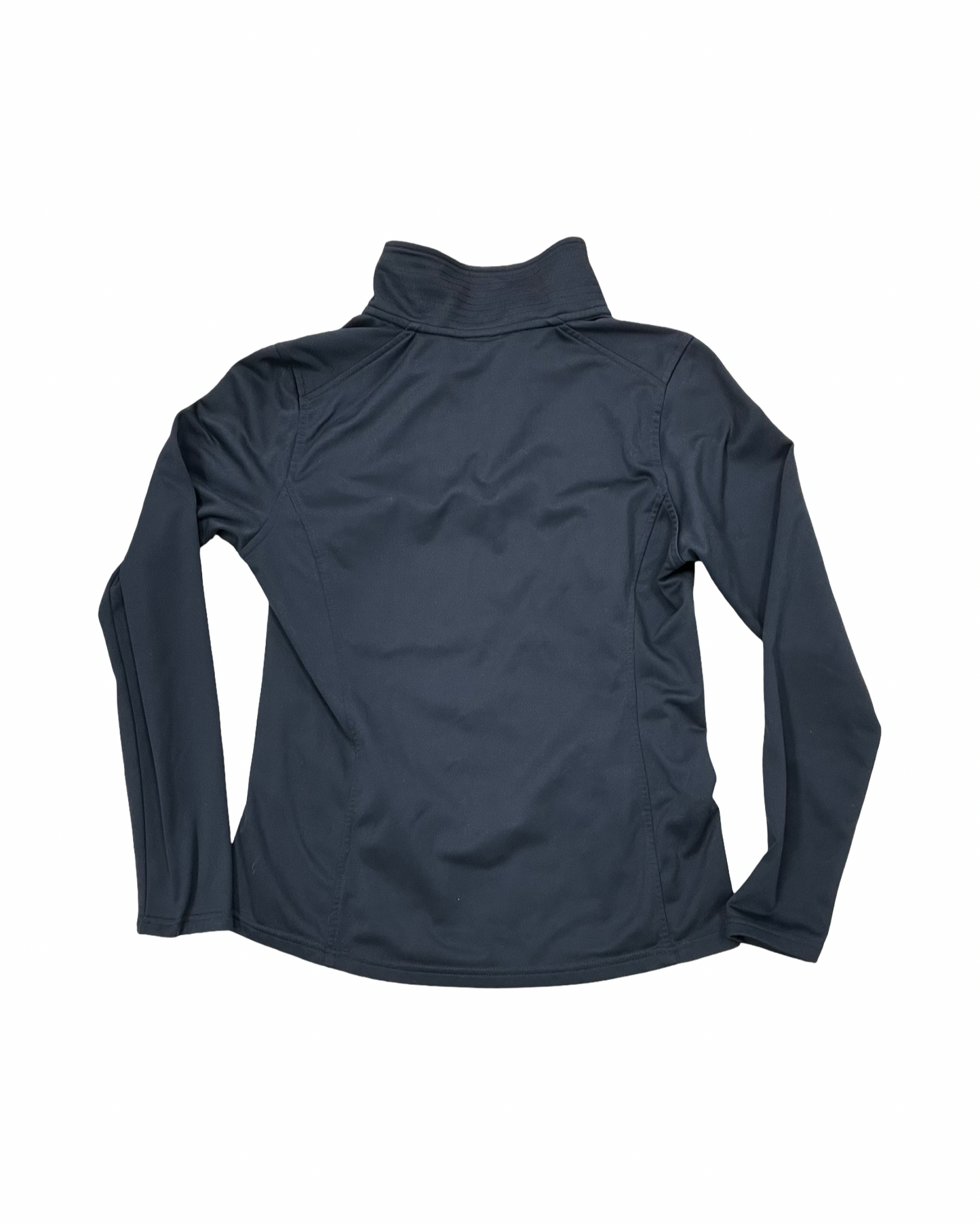 Athletic Top Ls Collar By The North Face In Black, Size:M