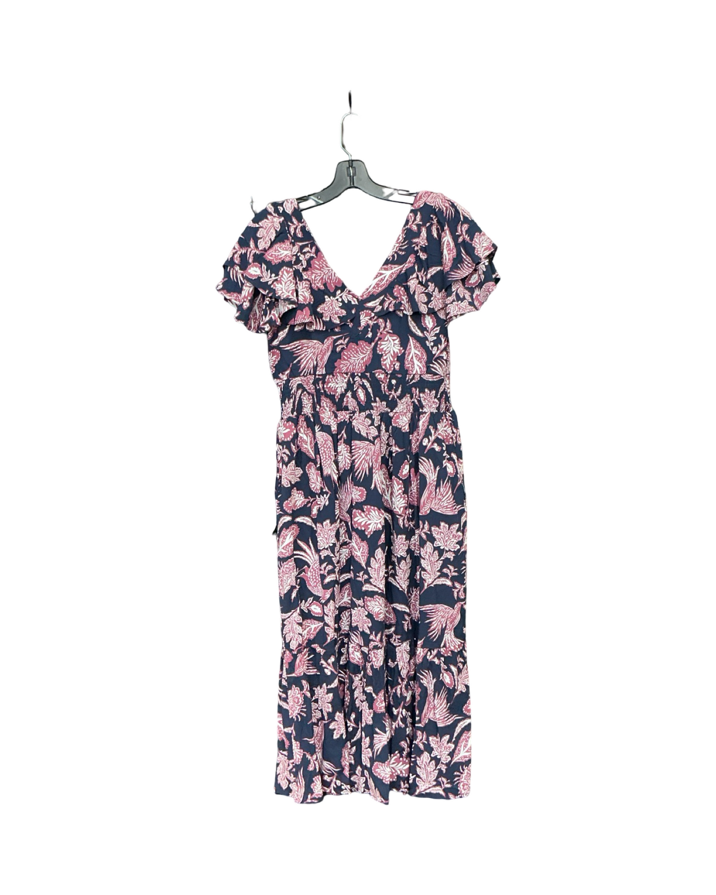 Dress Casual Midi By Maurices In Blue, Size:S