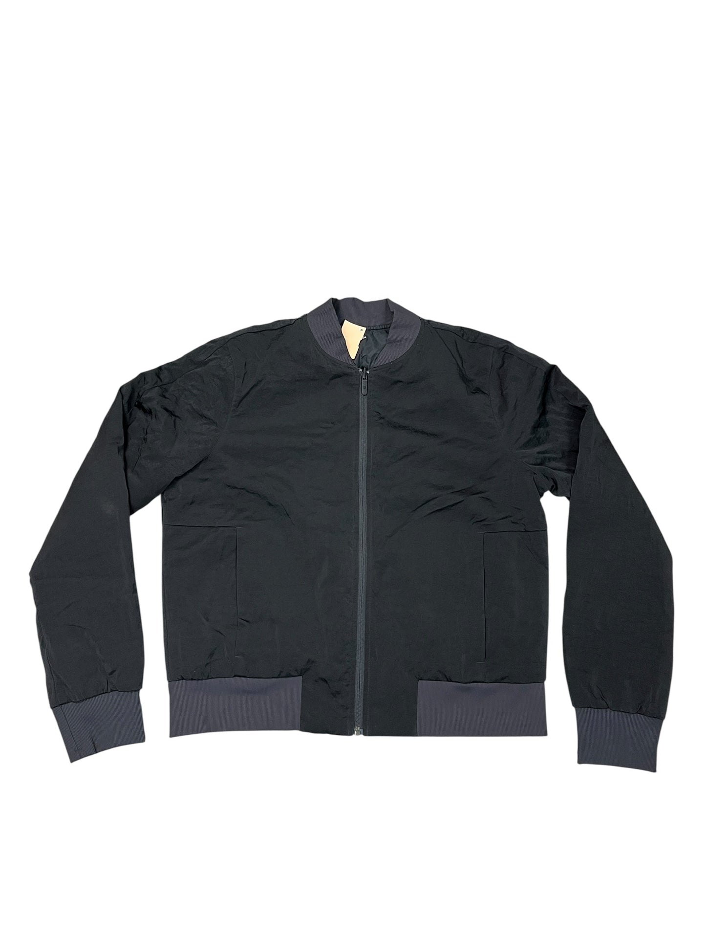 Jacket Windbreaker By Lululemon In Black, Size:L