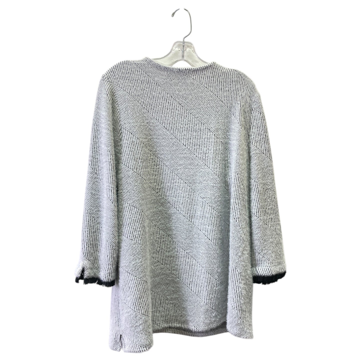 Sweater By Talbots In Black & White, Size:Xl