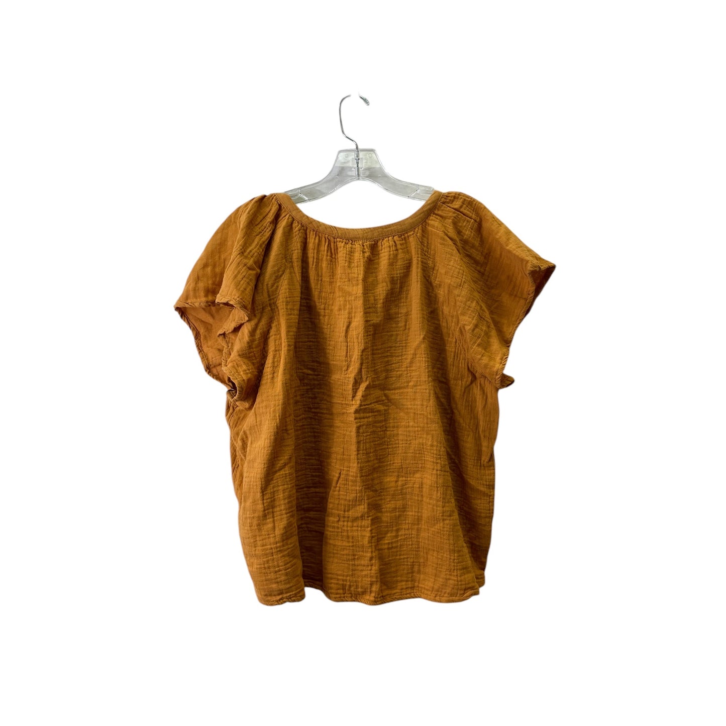 Top Ss By Universal Thread In Orange, Size:1X