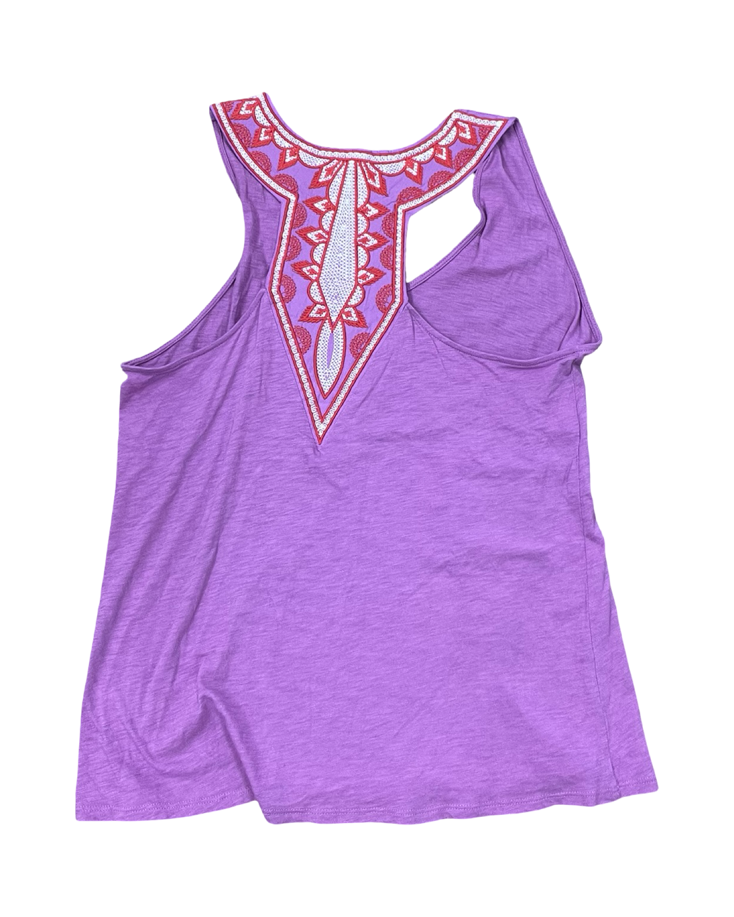 Top Sleeveless By Gibson In Purple, Size:L