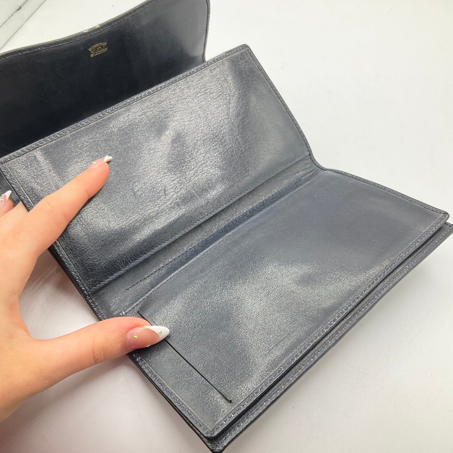 Wallet Luxury Designer By Gucci, Size: Small