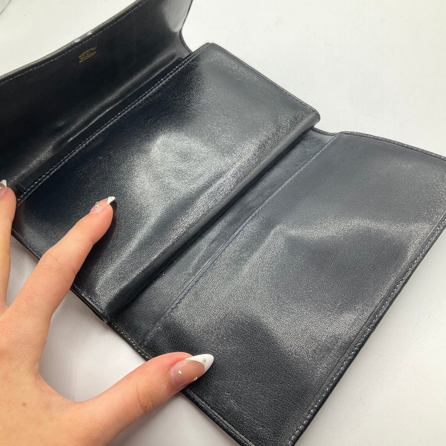 Wallet Luxury Designer By Gucci, Size: Small