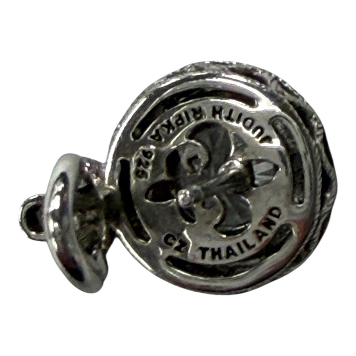 Earrings Designer By Judith Ripka In Silver