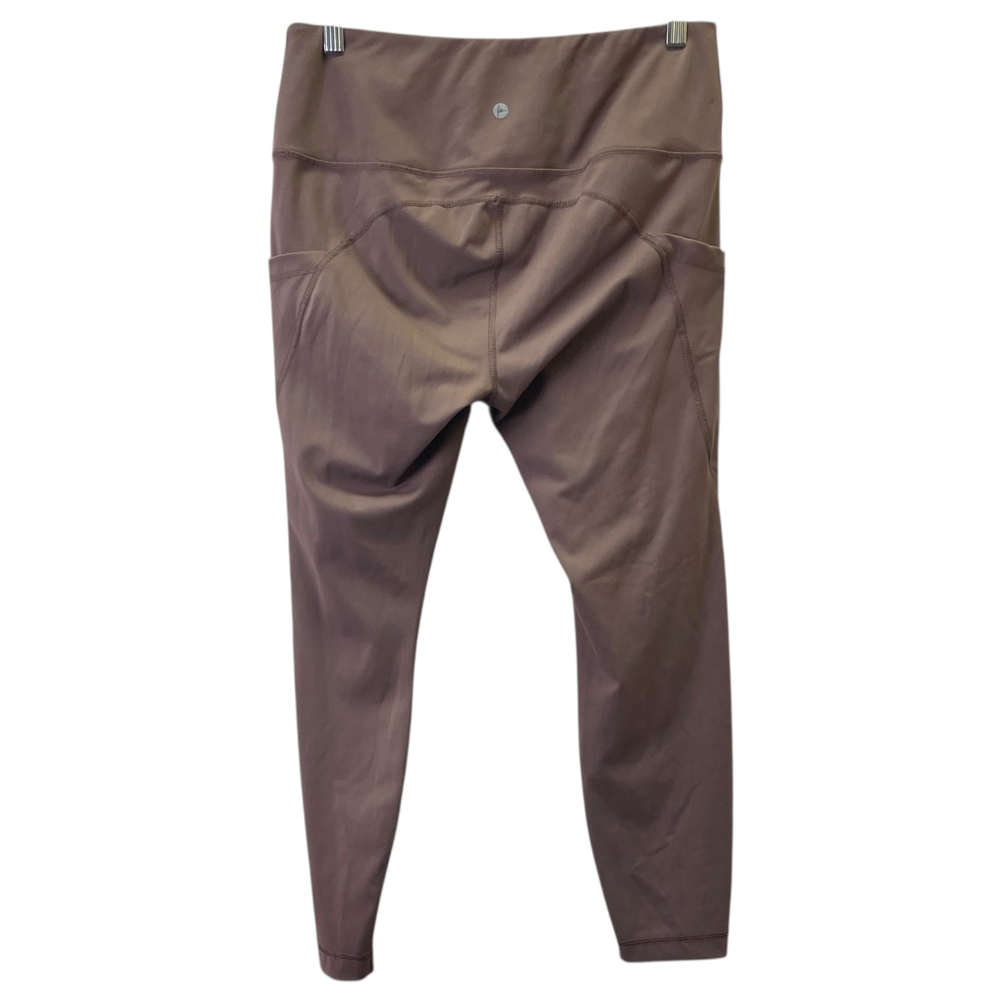 Athletic Leggings By 90 Degrees By Reflex In Brown, Size:Xl