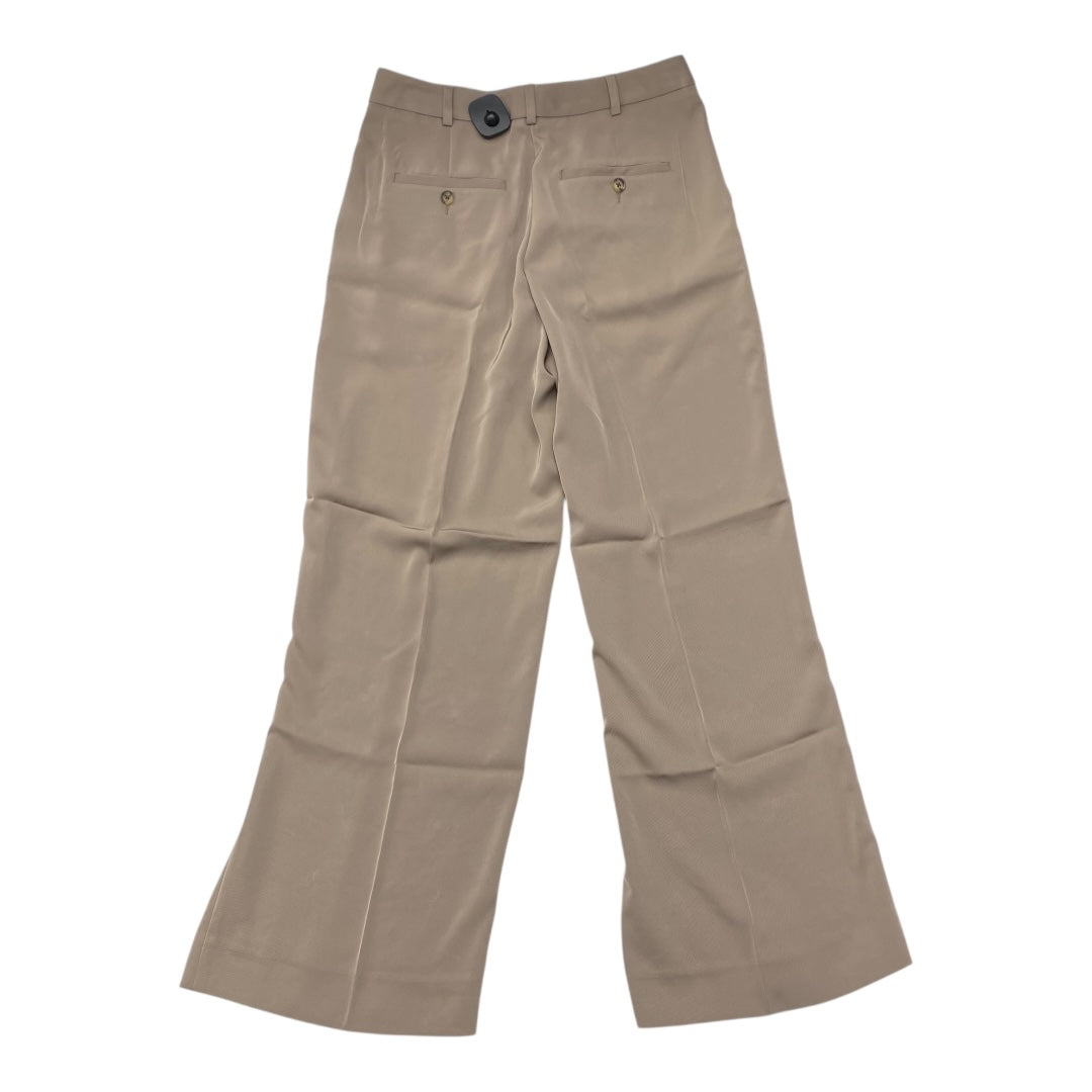 Pants Wide Leg By Banana Republic In Taupe, Size:6