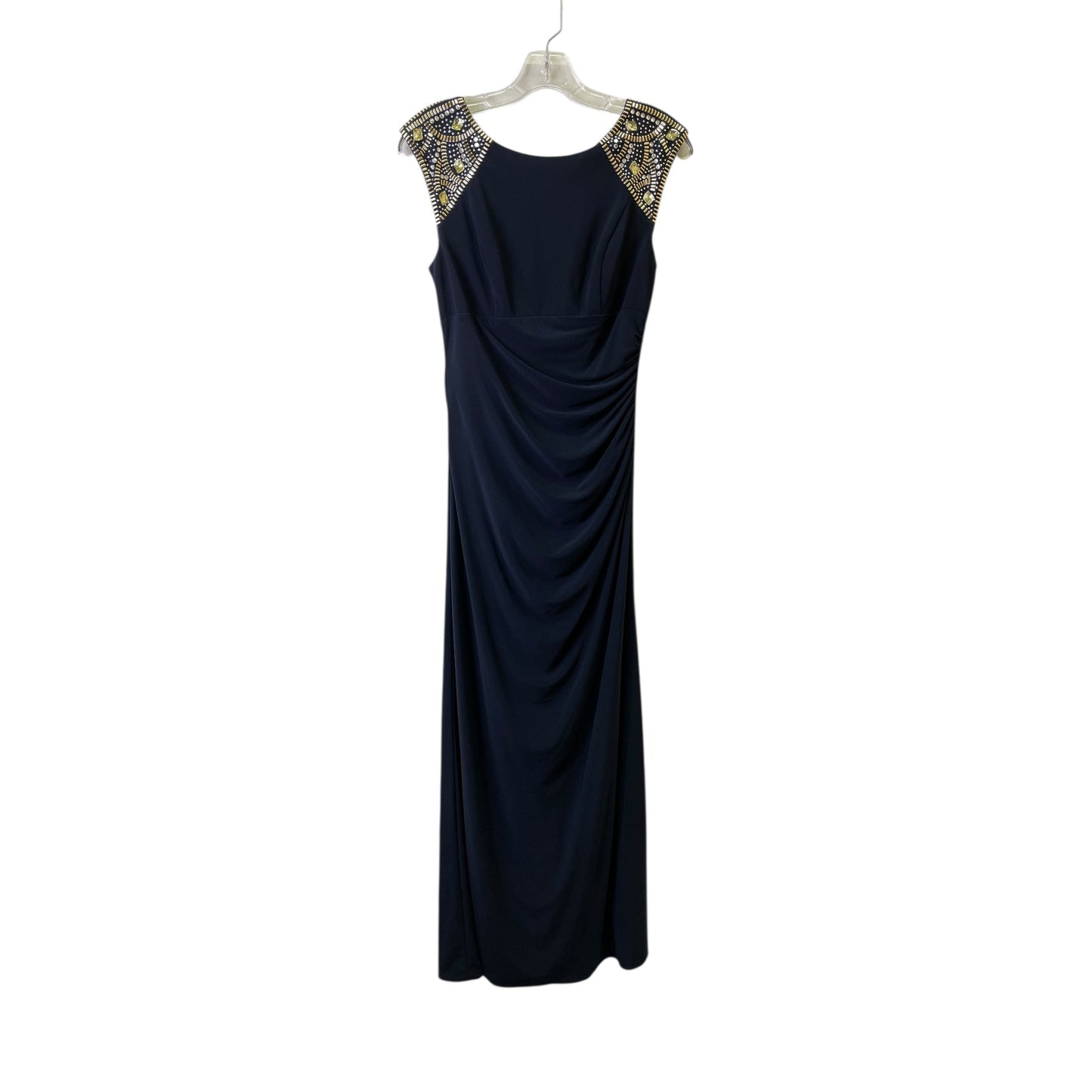 Dress Party Long By Xscape  In Blue, Size:6P