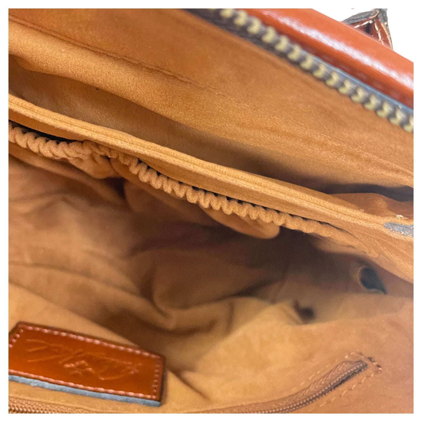 Crossbody Designer By Patricia Nash In Brown, Size:Medium