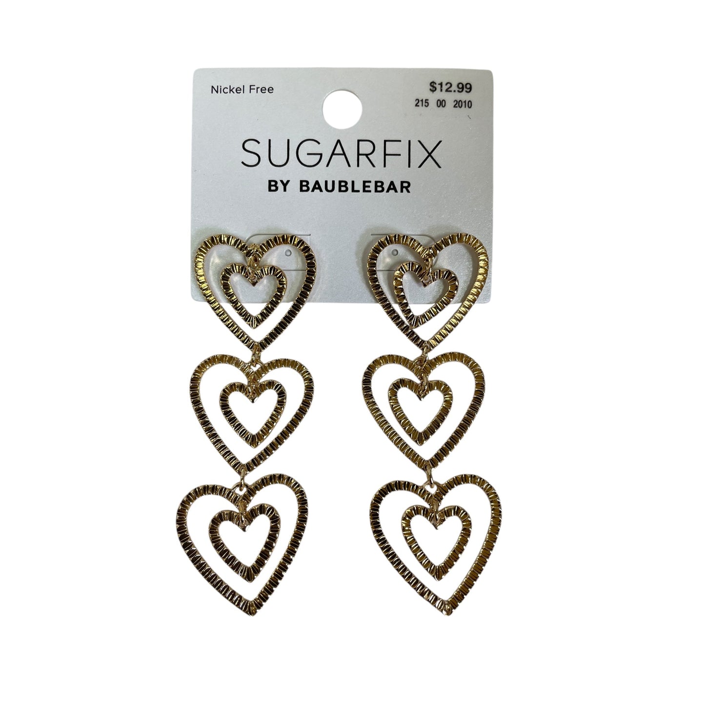 Earrings Dangle/Drop By Sugarfix In Gold
