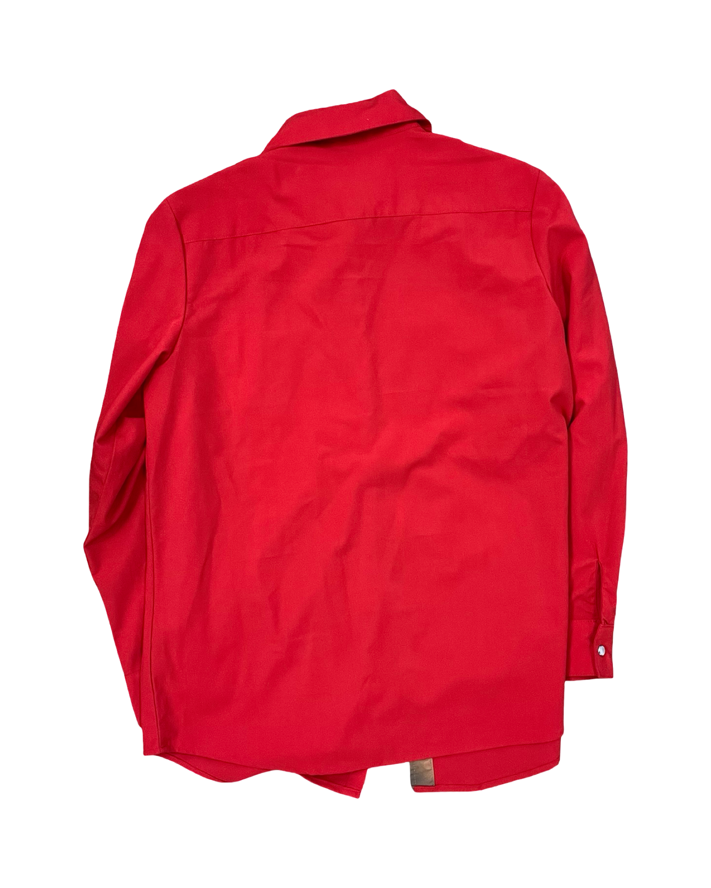 Blouse Ls By Lucky & Blessed In Red, Size:M