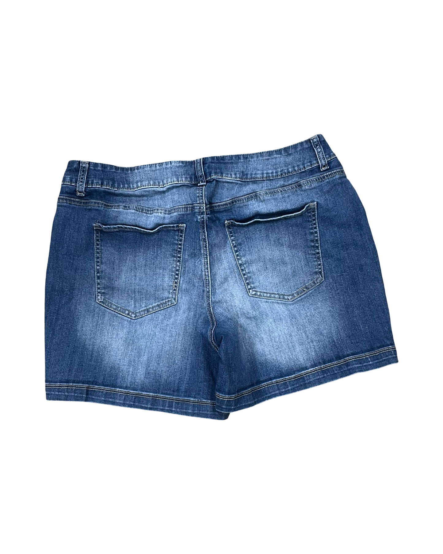 Shorts By Maurices In Blue Denim, Size:16