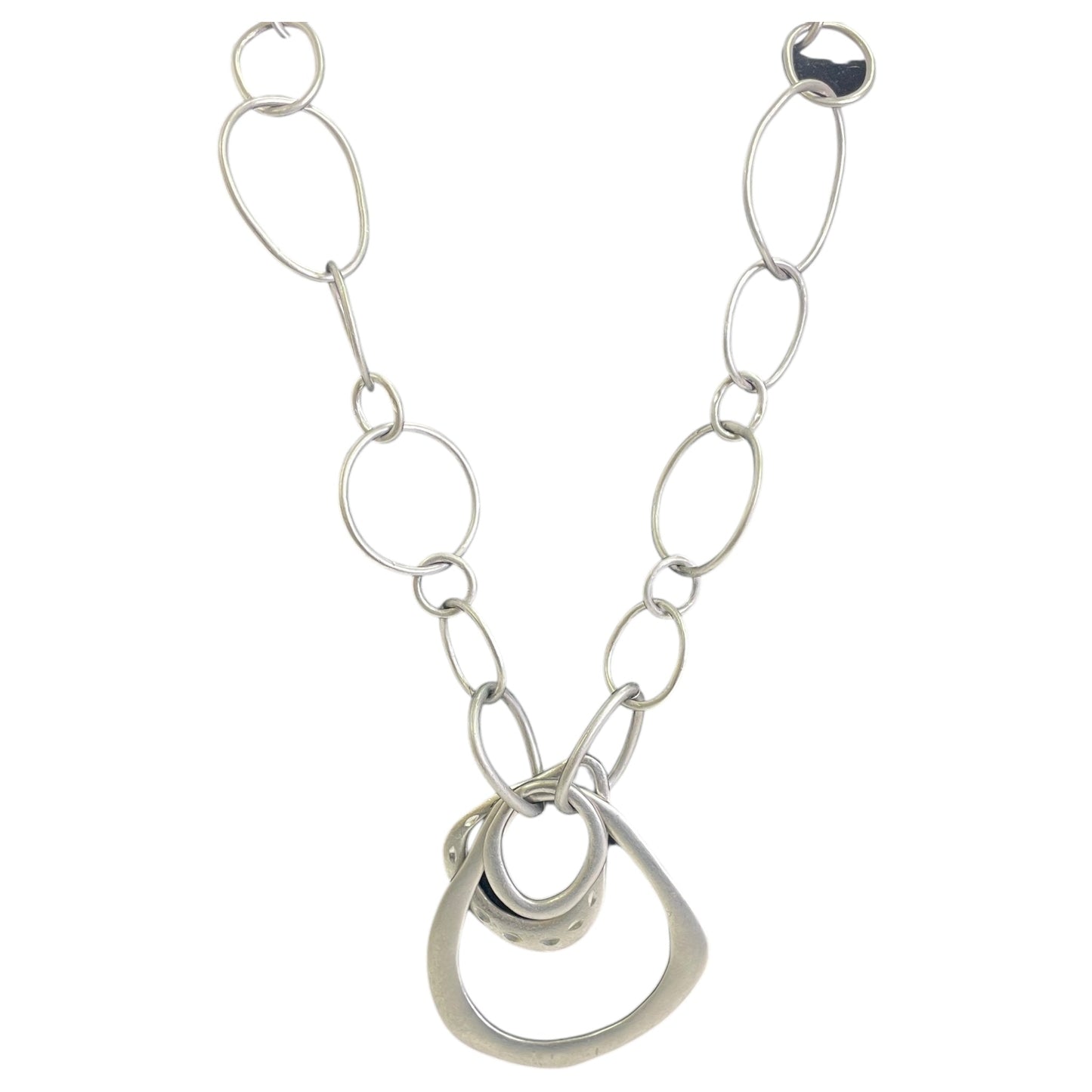 NECKLACE STATEMENT by CME In SILVER