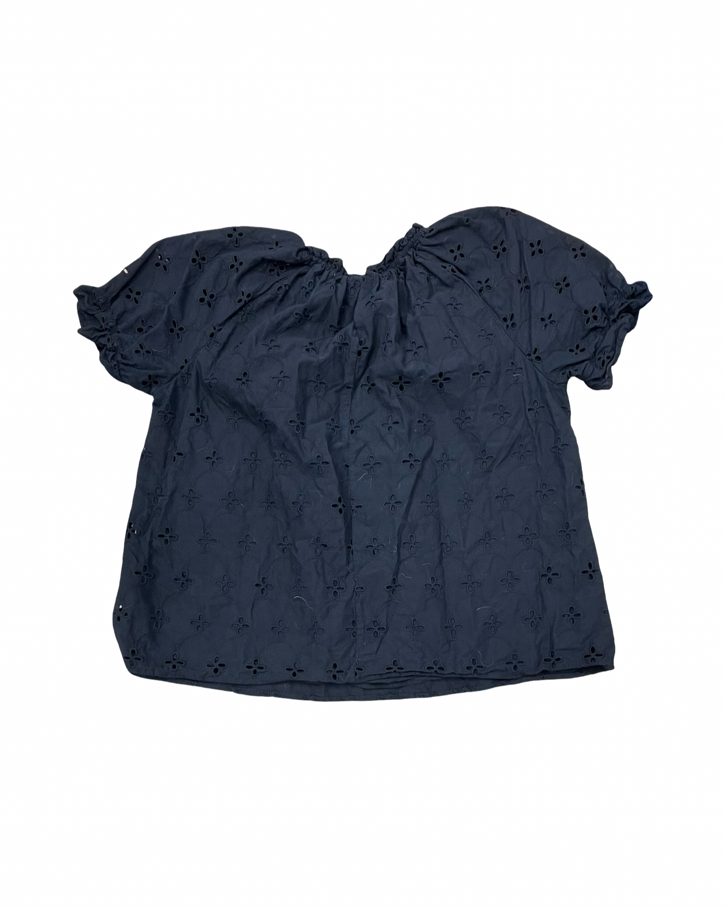 Top Ss By Croft And Barrow In Black, Size:Xl