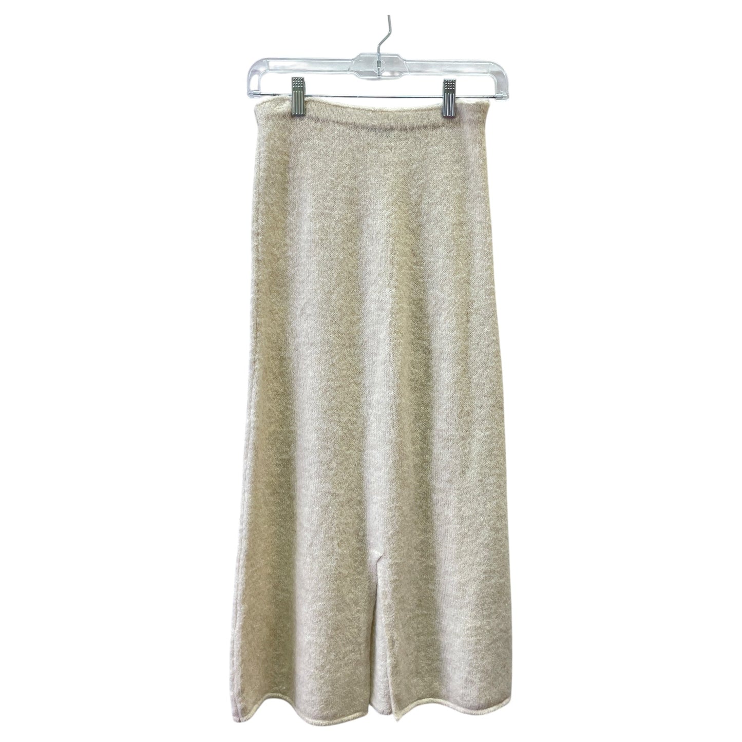 Skirt Maxi By Zara In Beige, Size:S