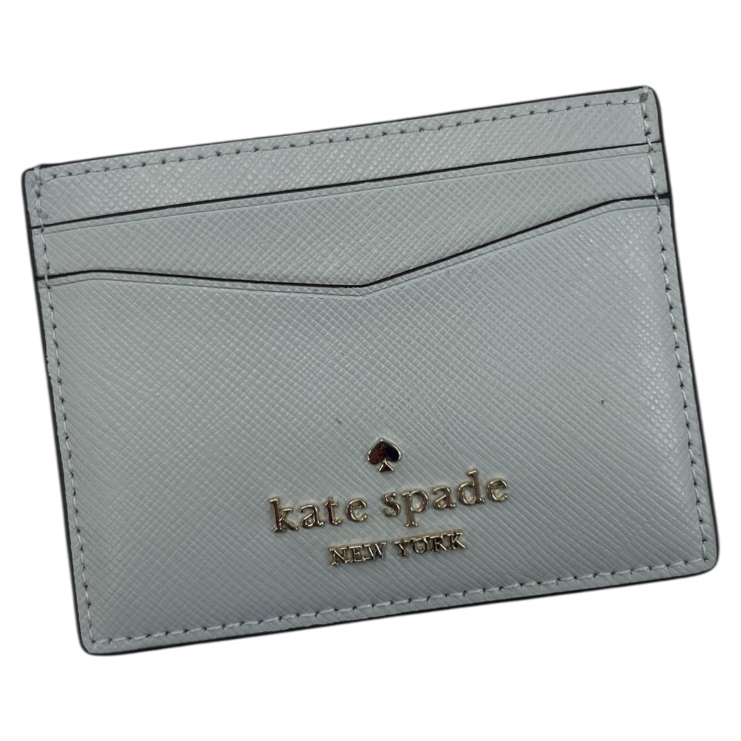 Id/Card Holder Designer By Kate Spade In Grey