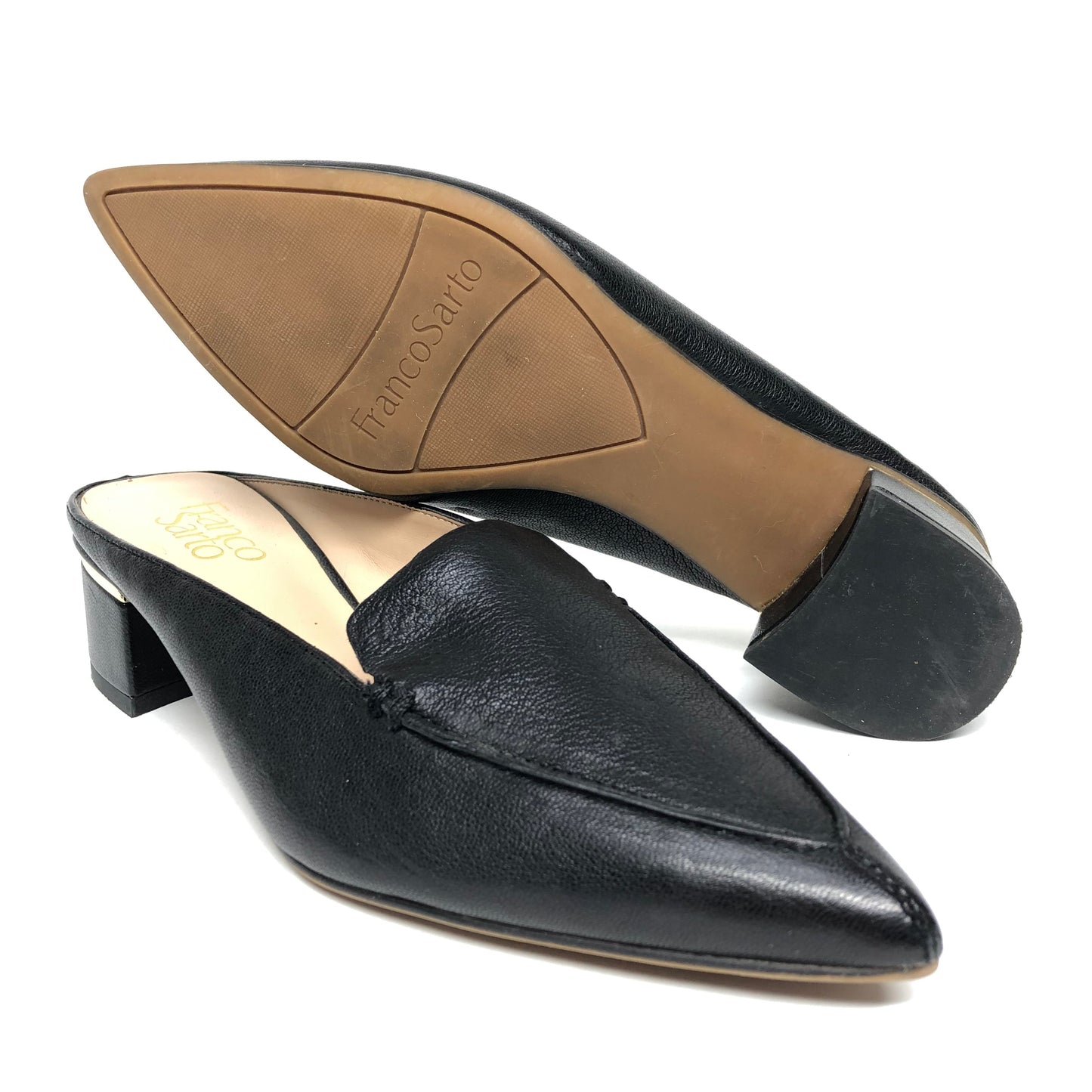 Shoes Heels Block By Franco Sarto In Black, Size: 7