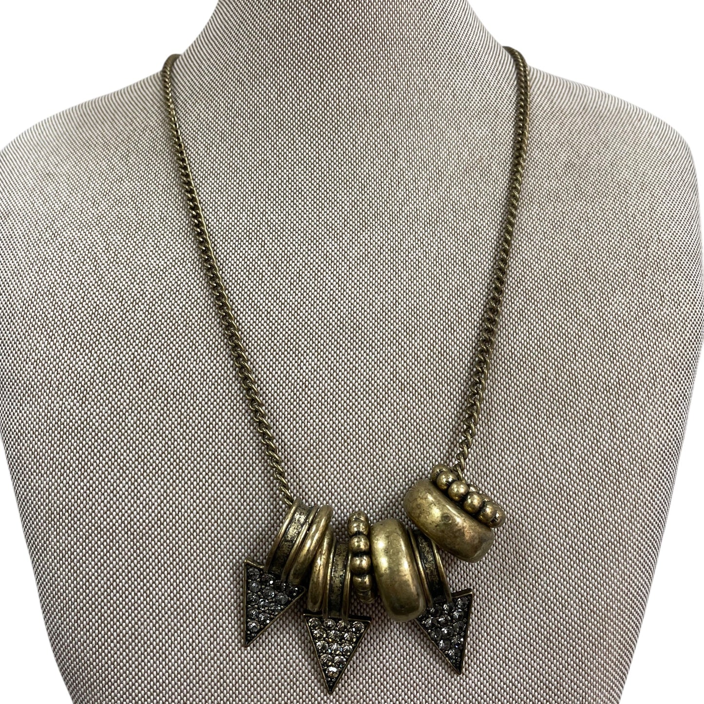 Necklace Statement By Cme In Bronze