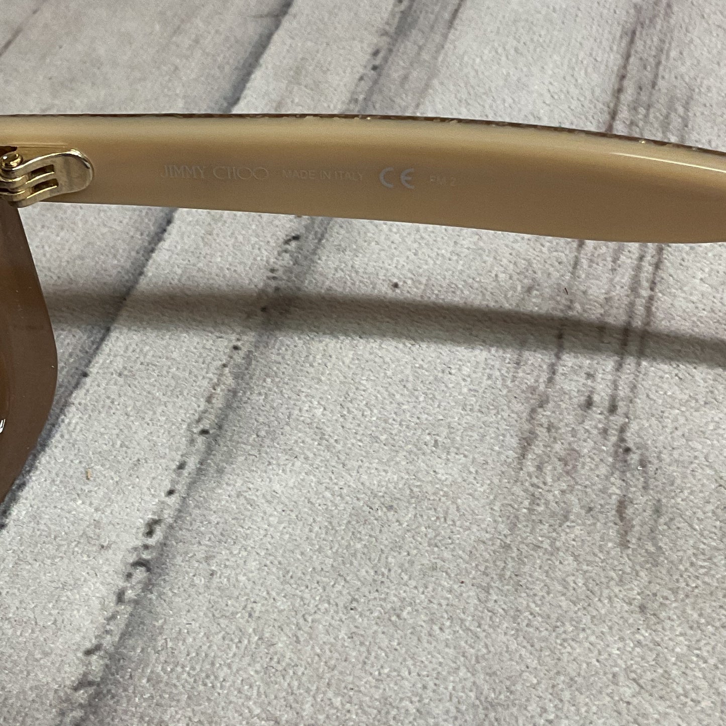 Sunglasses Luxury Designer By Jimmy Choo In Brown