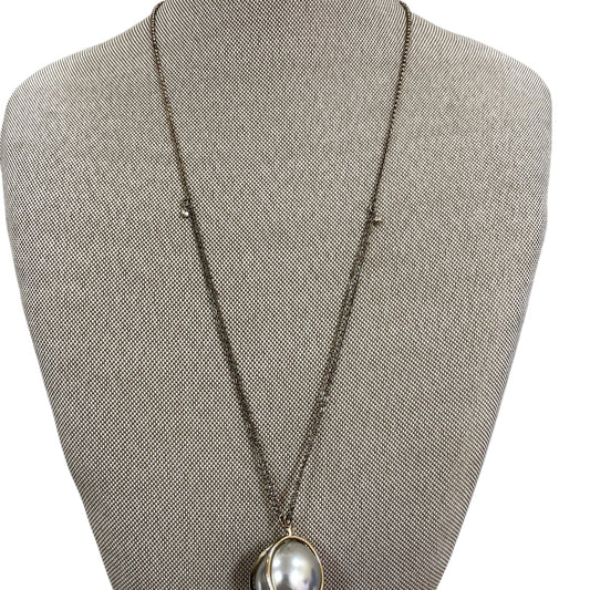 Necklace Charm By Loft In Silver