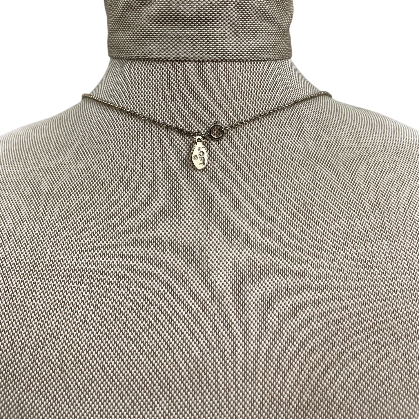 Necklace Charm By Loft In Silver