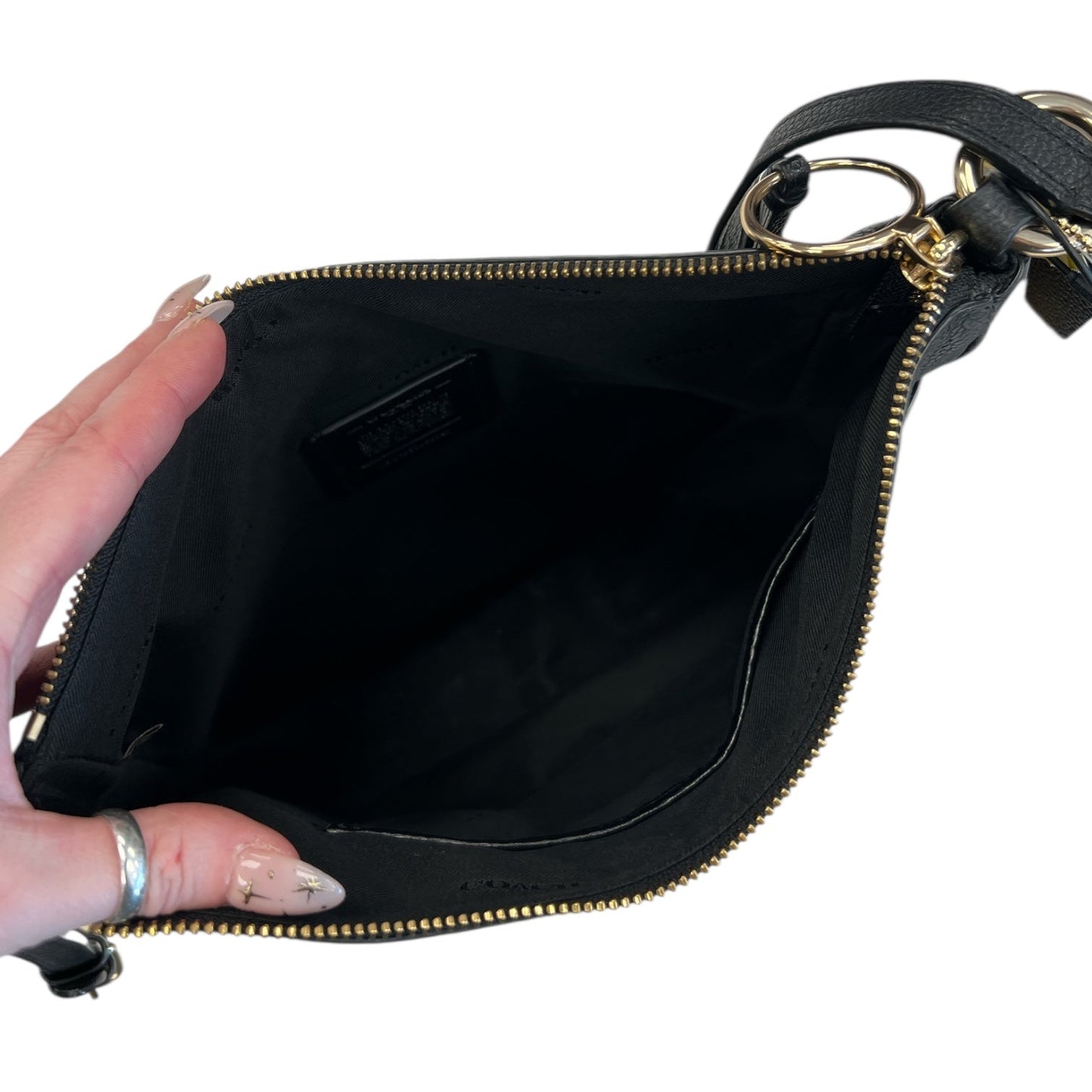 Crossbody Designer By Coach In Black, Size:Large
