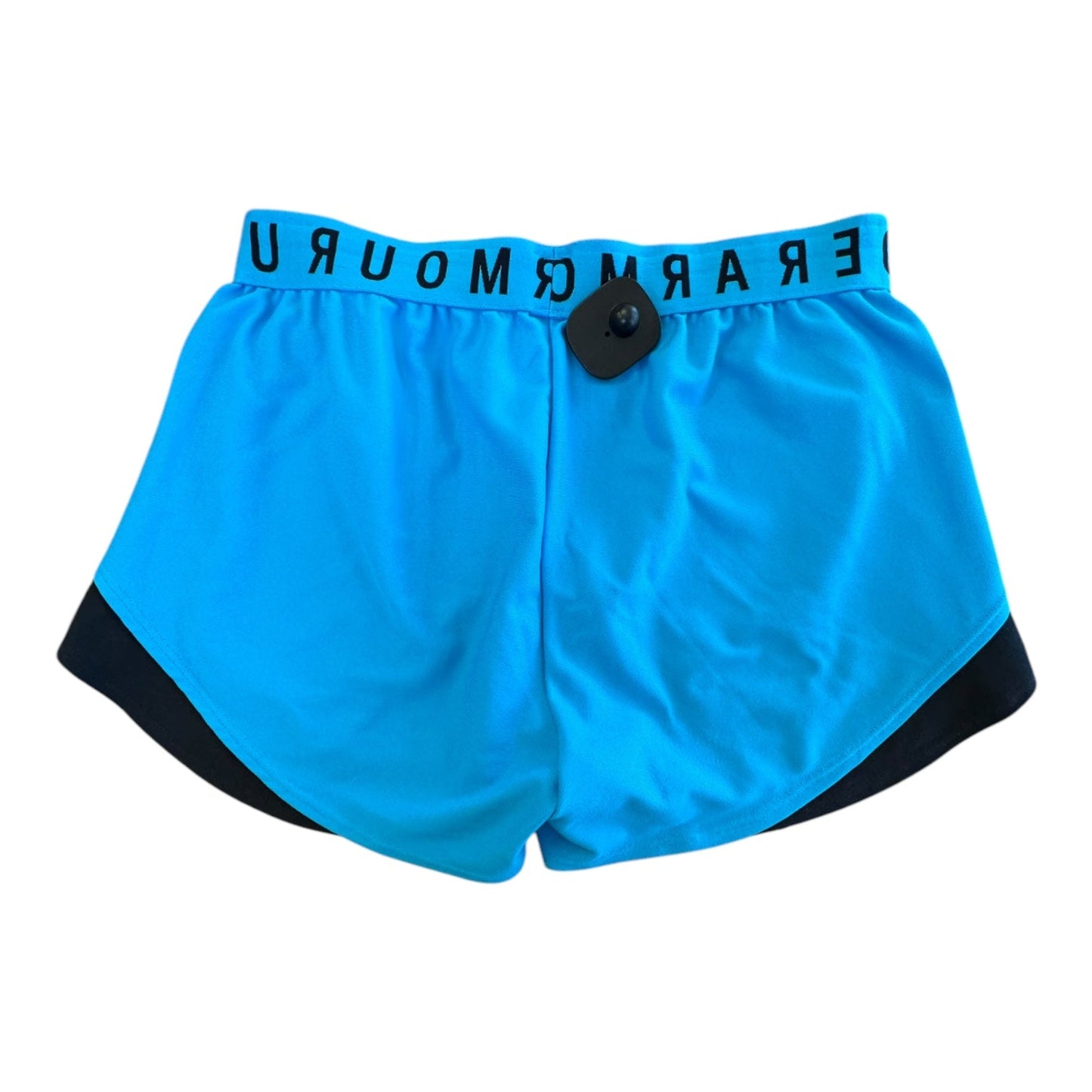 Athletic Shorts By Under Armour In Black & Blue, Size:S