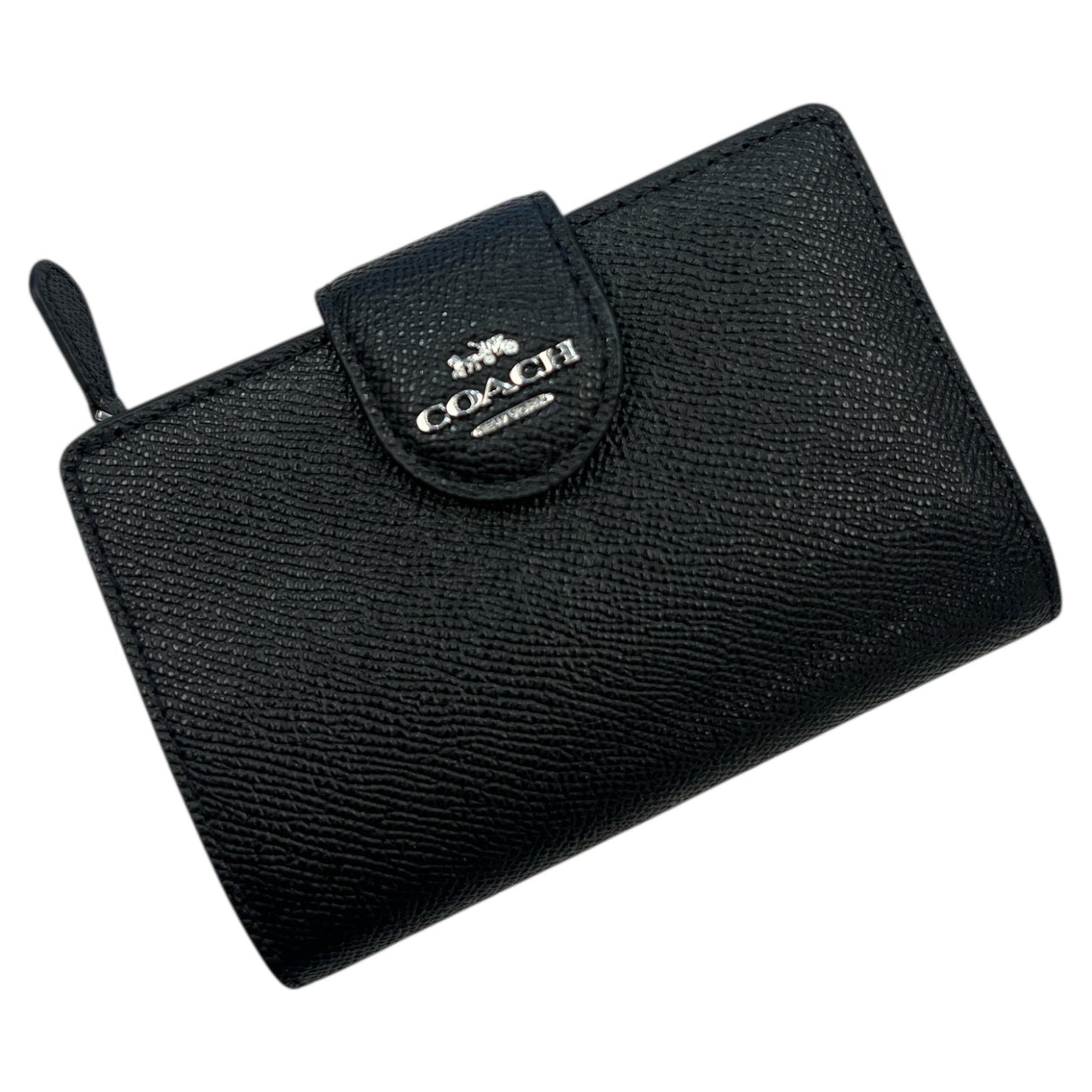 Wallet Designer By Coach In Black, Size:Medium