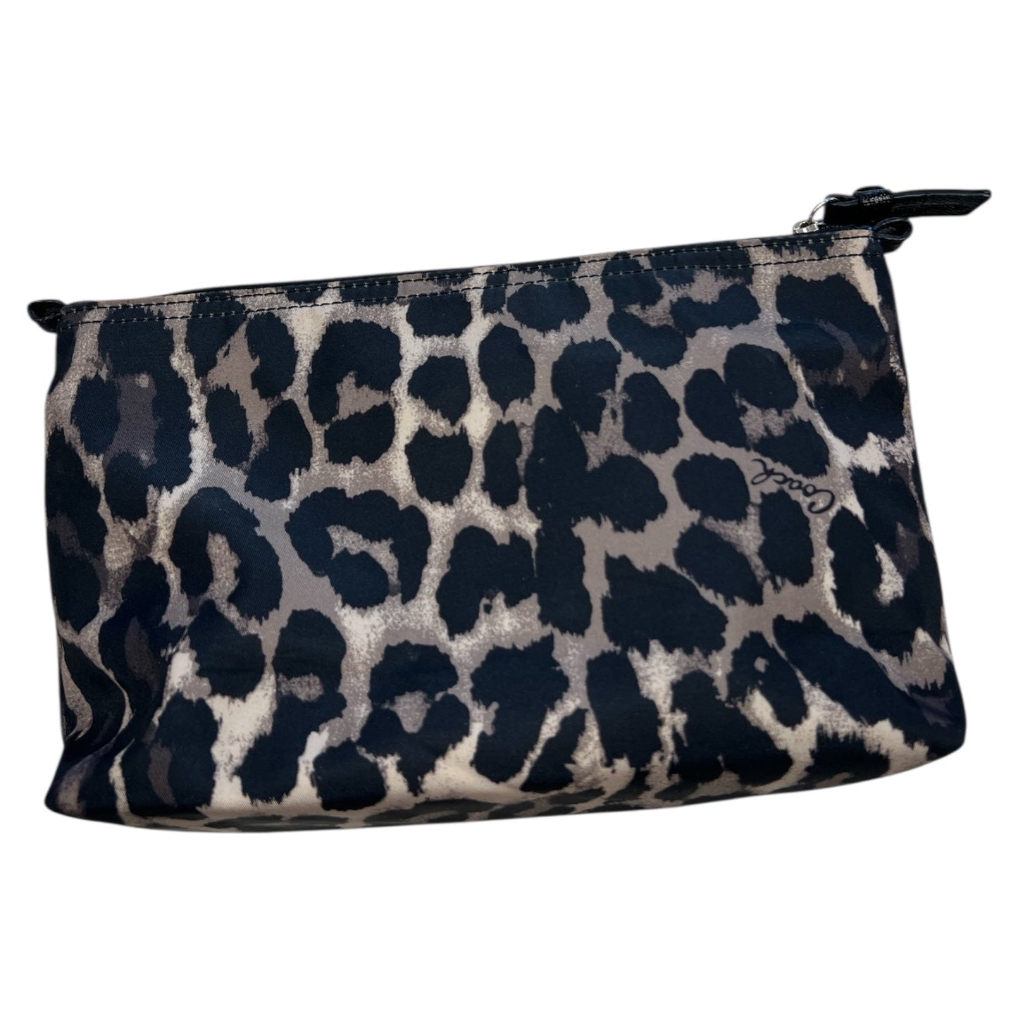 Makeup Bag Designer By Coach In Animal Print, Size:Large