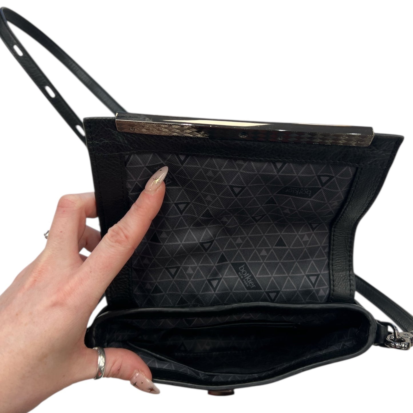 Crossbody Leather By Botkier In Black, Size:Small