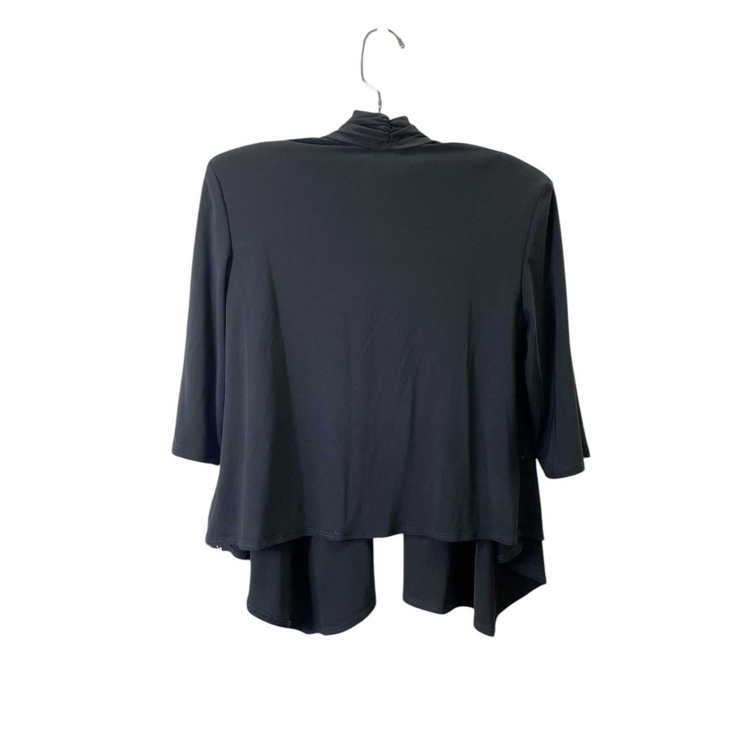 Cardigan By R And M Richards In Black, Size:S
