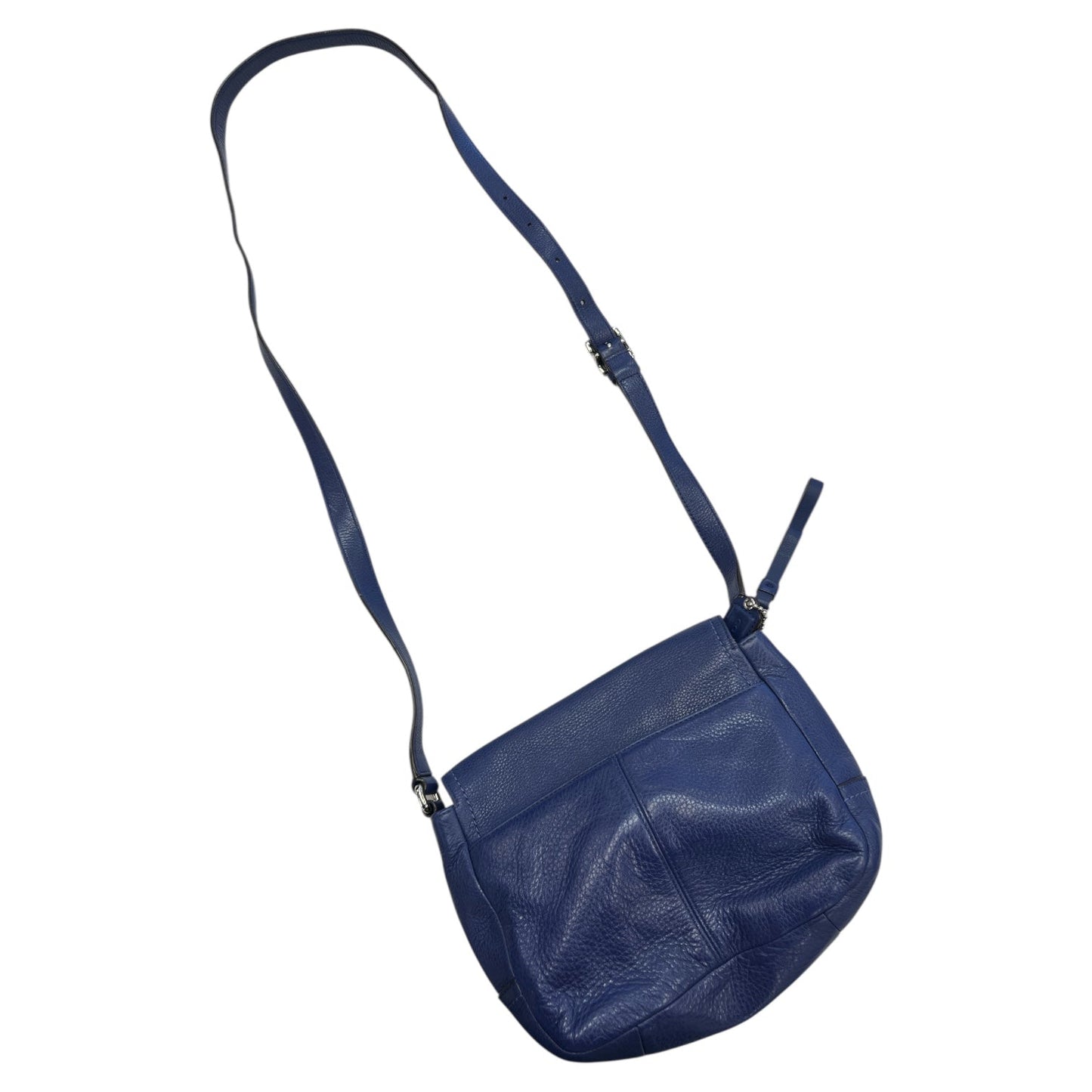 Crossbody Designer By Coach In Blue, Size:Medium