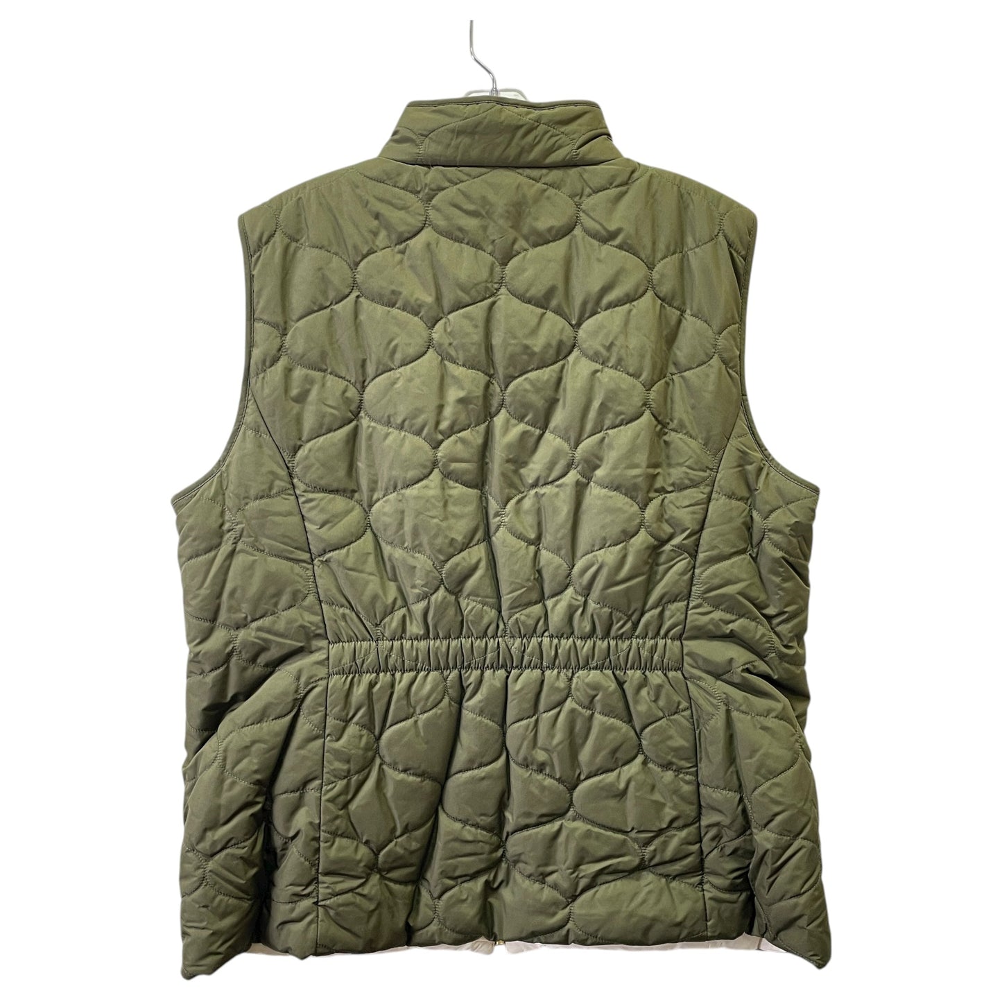 Vest Puffer & Quilted By Talbots In Green, Size:Xl