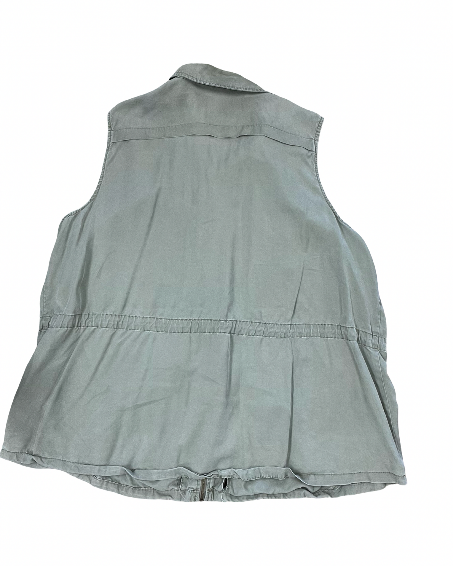 Vest Other By Cato In Green, Size:3X