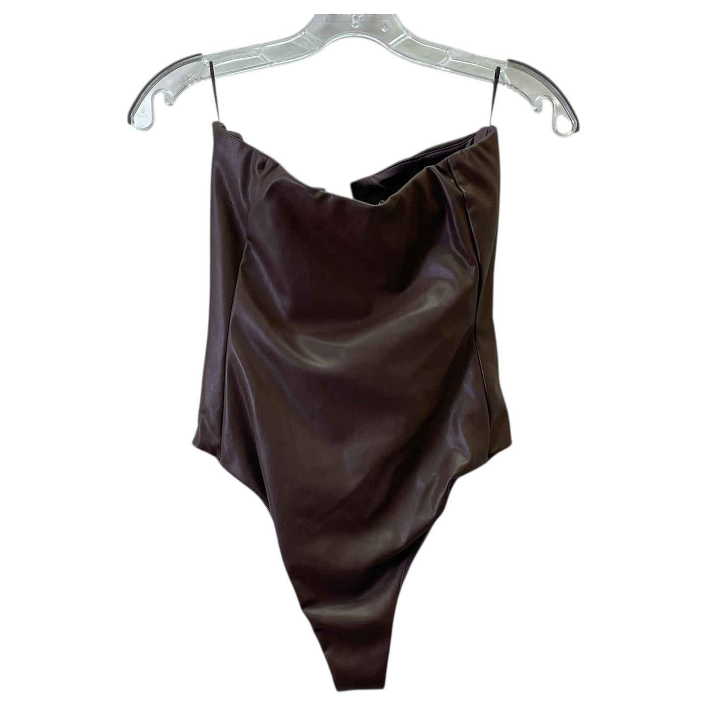 Bodysuit By Zara In Brown, Size:S