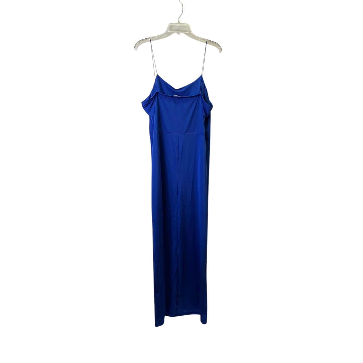 Dress Party Long By Fashion Nova In Blue, Size:2X