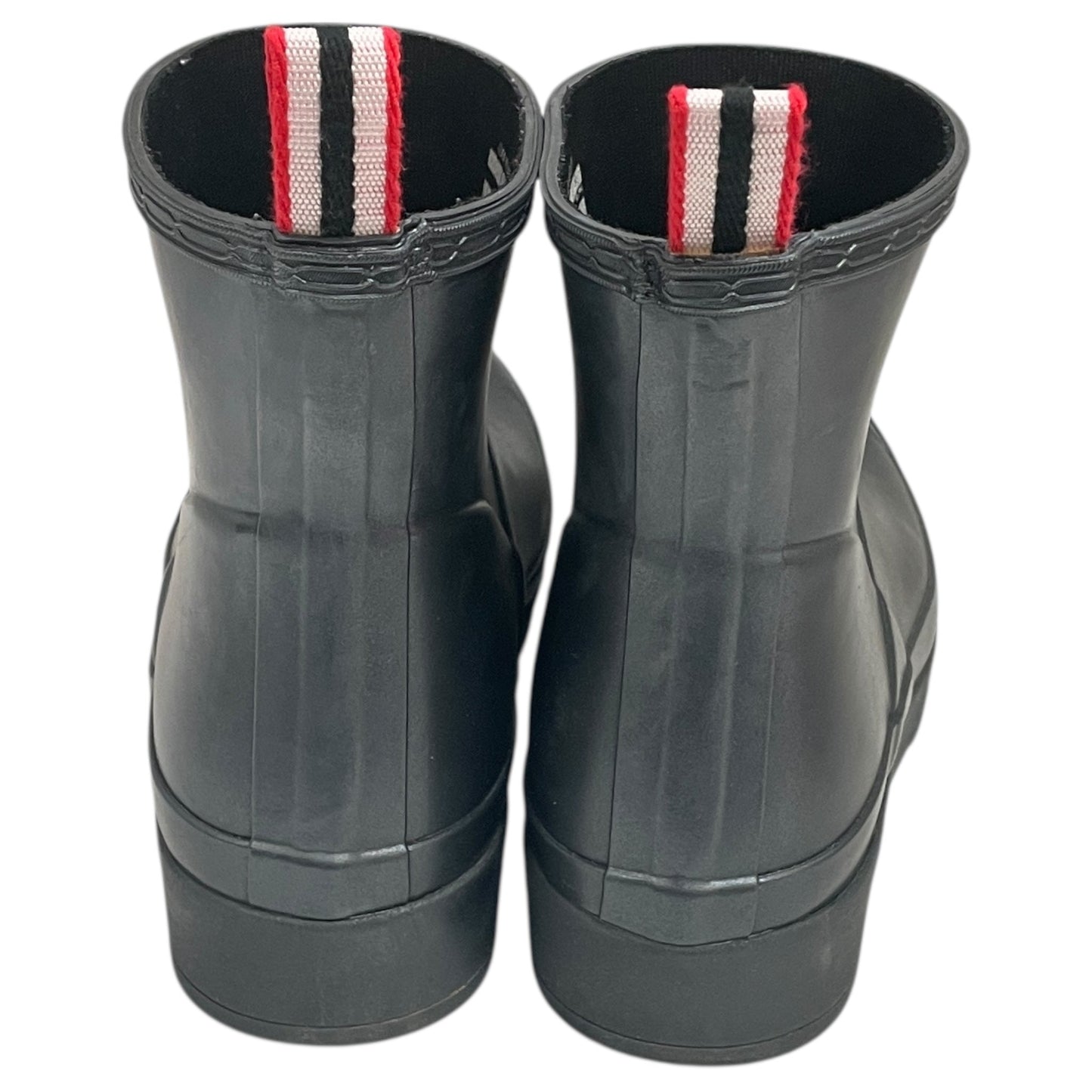 Boots Rain By Hunter In Blue, Size:7