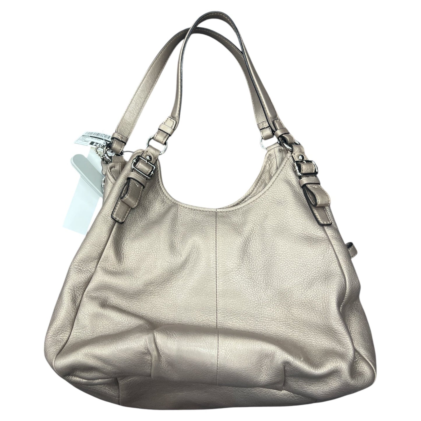 Handbag Designer By Coach In Taupe, Size:Large