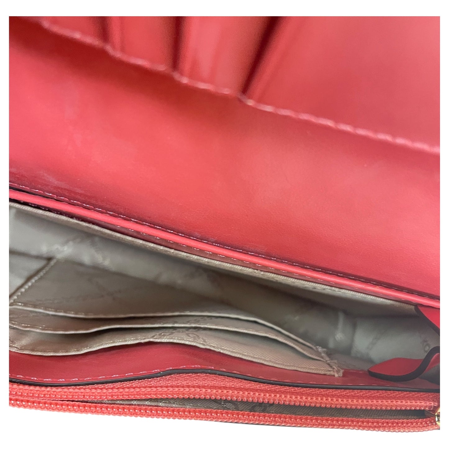 Crossbody Designer By Michael Kors In Pink, Size:Small