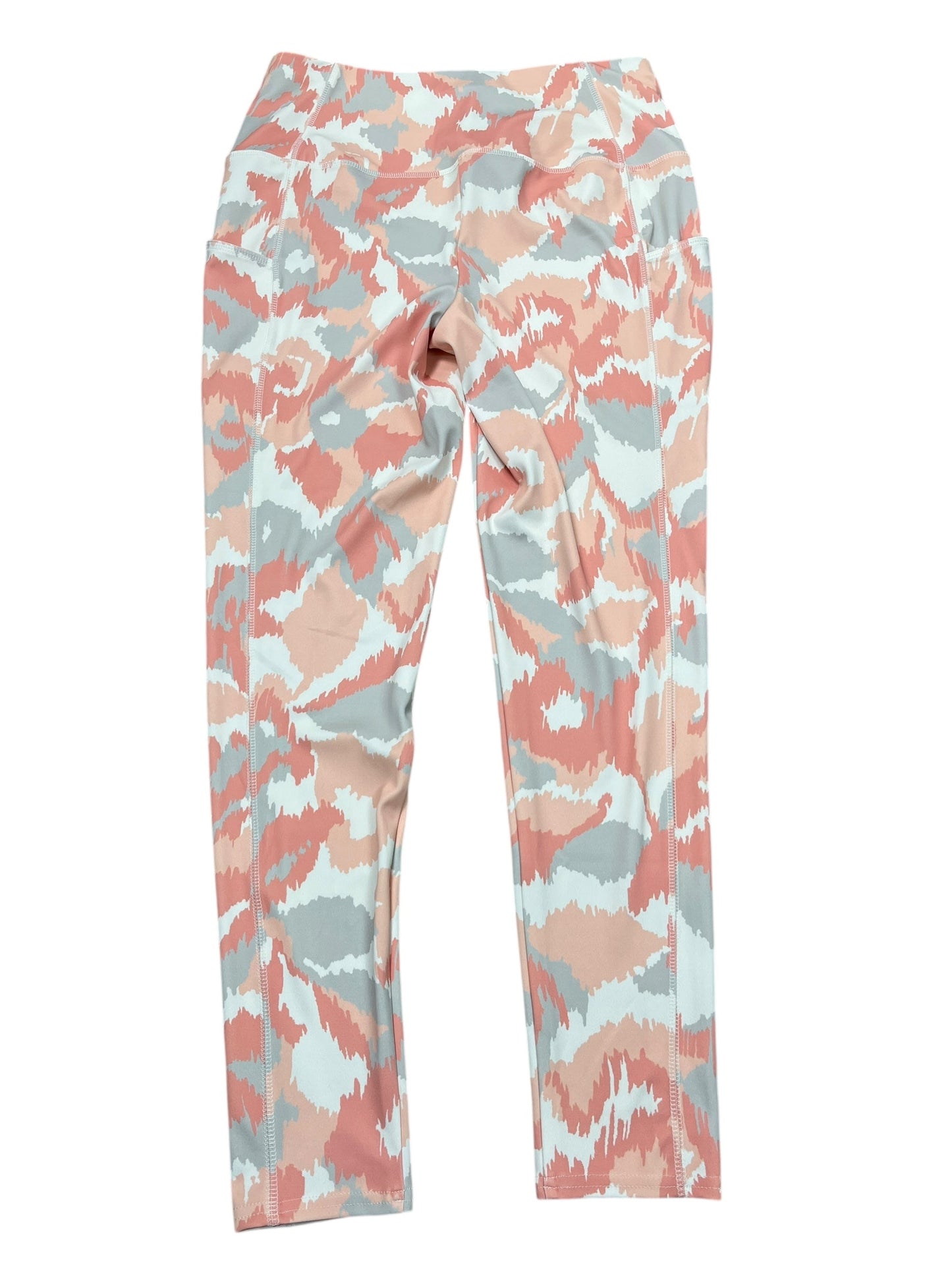 Athletic Leggings By Chicos In Peach, Size:M