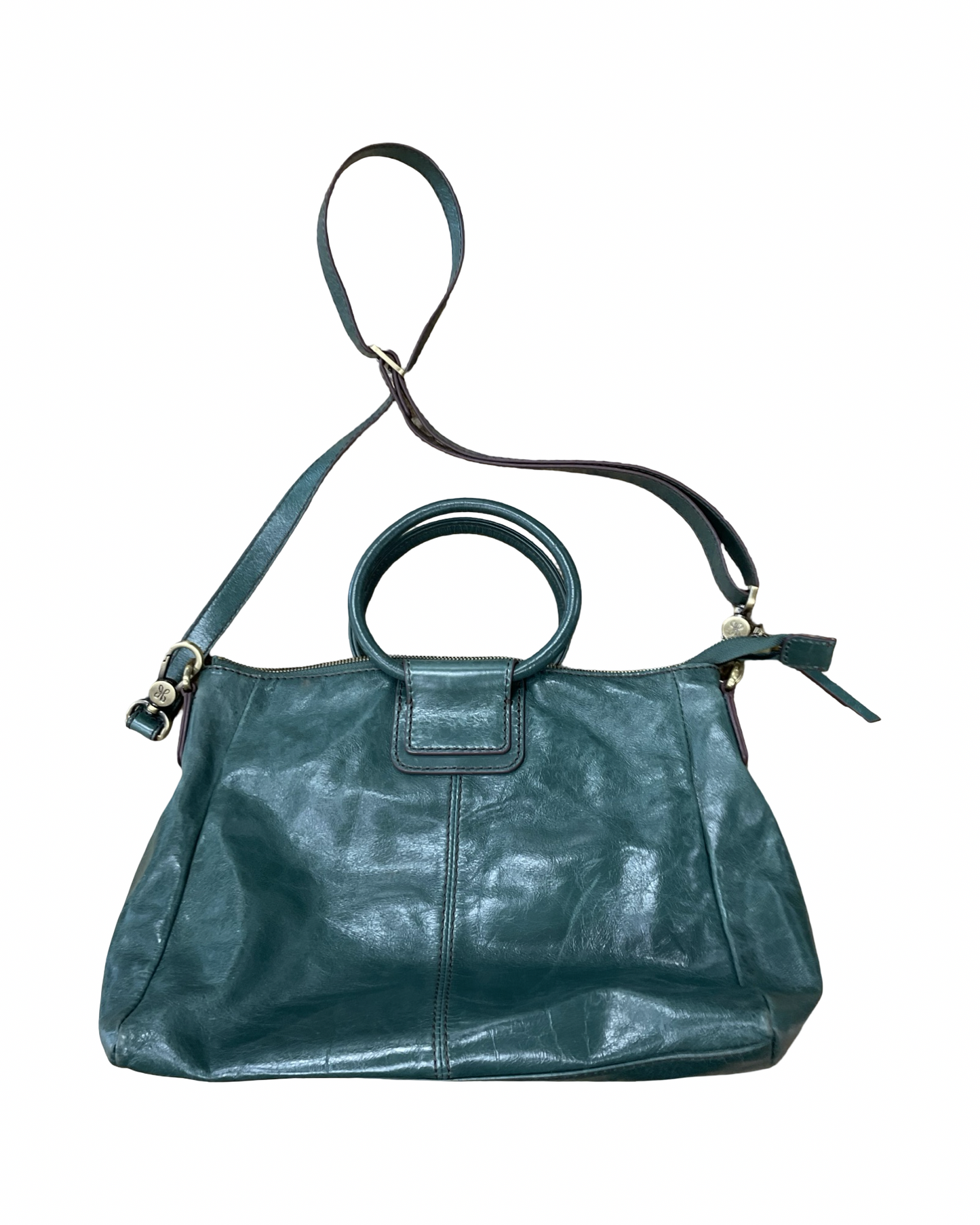 Handbag By Hobo Intl In Green, Size:Medium