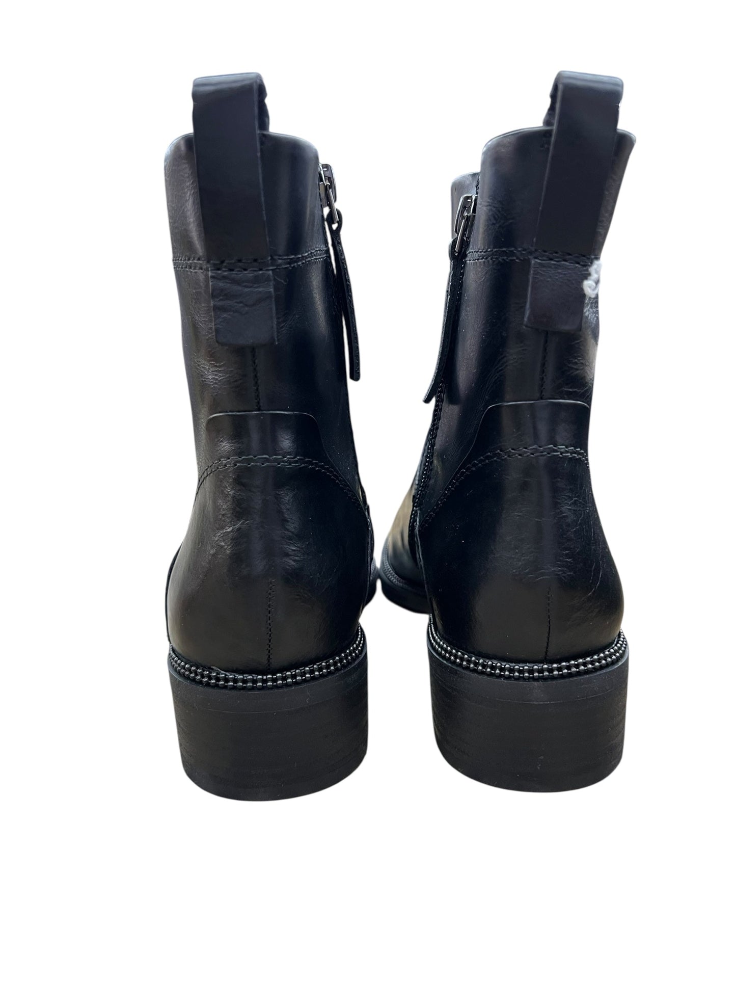 Boots Leather By Franco Sarto In Black, Size:7
