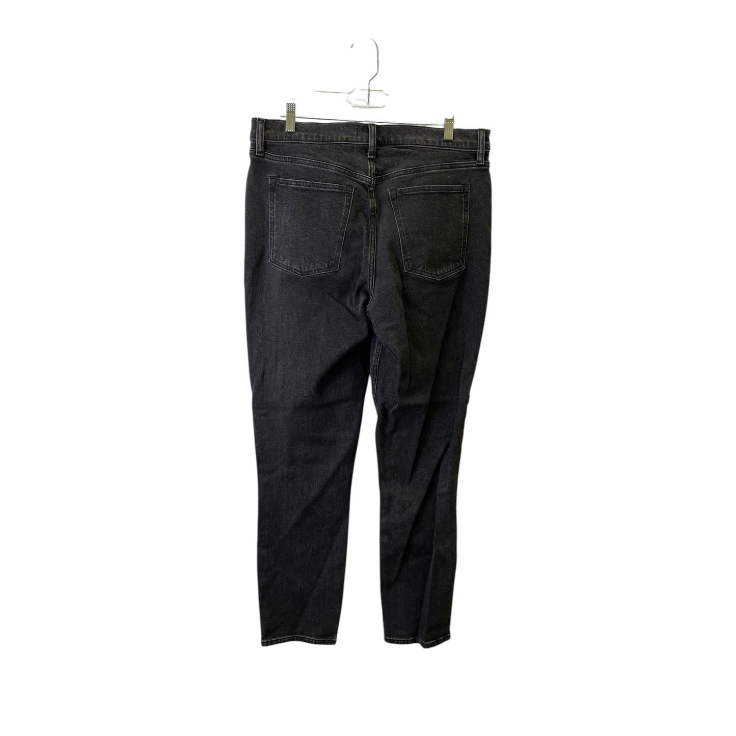 Jeans Skinny By Abercrombie And Fitch In Black Denim, Size:12L