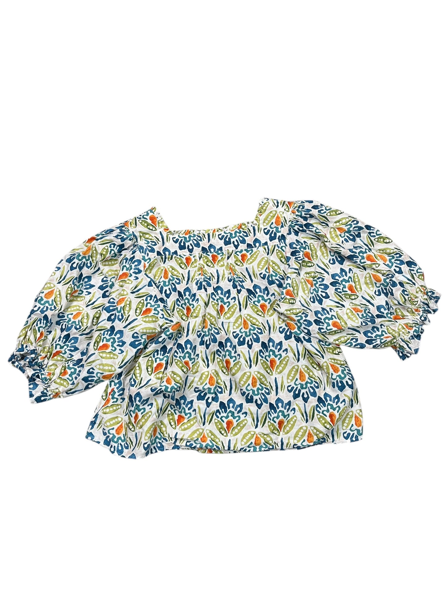 Top 3/4 Sleeve By Rachel Roy In Floral Print, Size:L