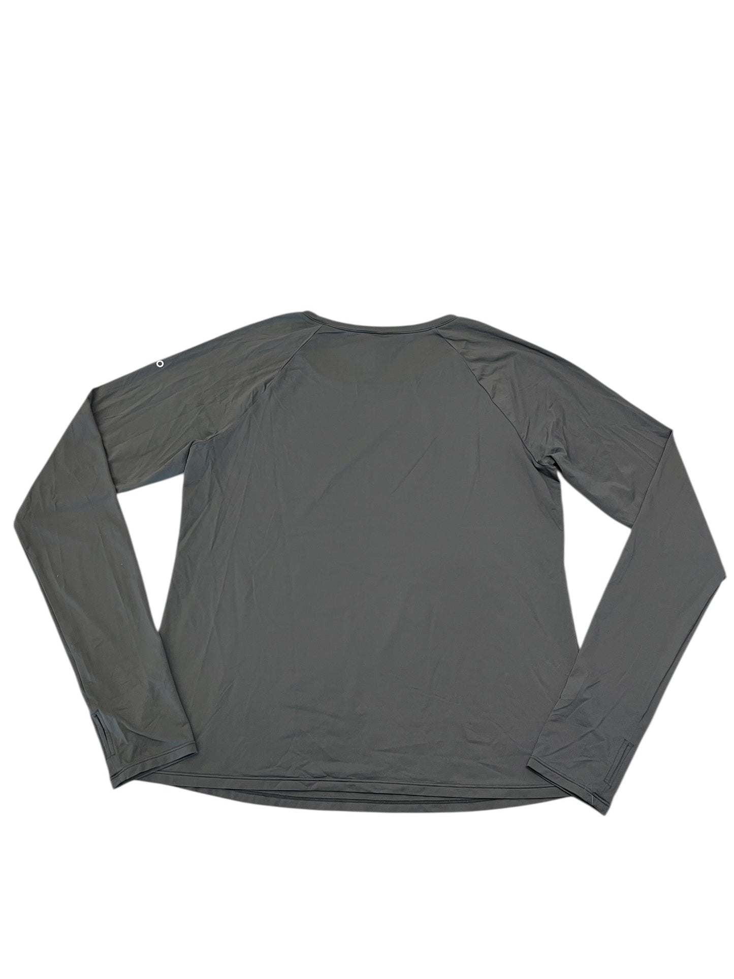 Athletic Top Ls Crewneck By Alo In Grey, Size:M
